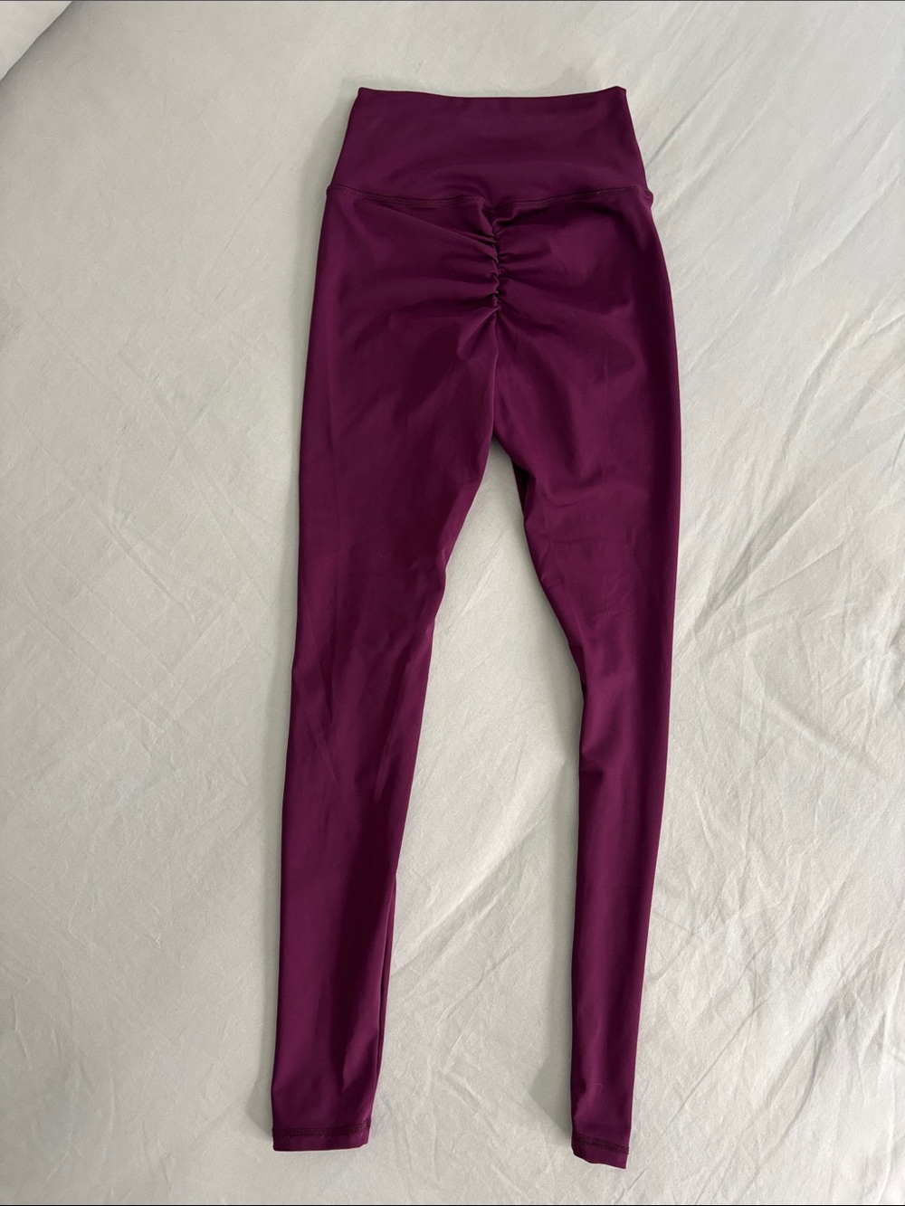 ABS2B Fitness Apparel High-Rise Leggings - Plum - Picture 4 of 4